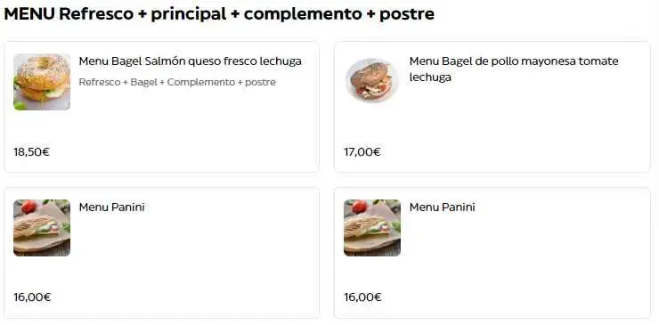 Bagelmanía Menú Precios España  (Actualizada 2024)