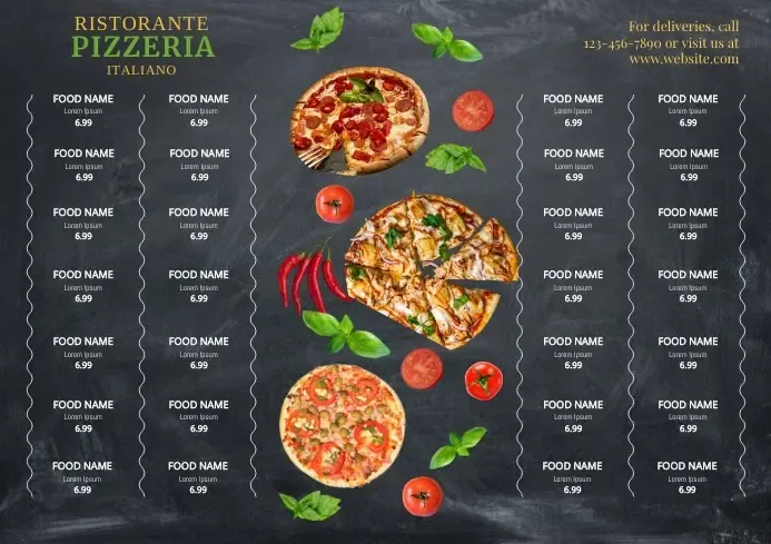 A Pizzería Menú España Precios (Actualizada 2024)